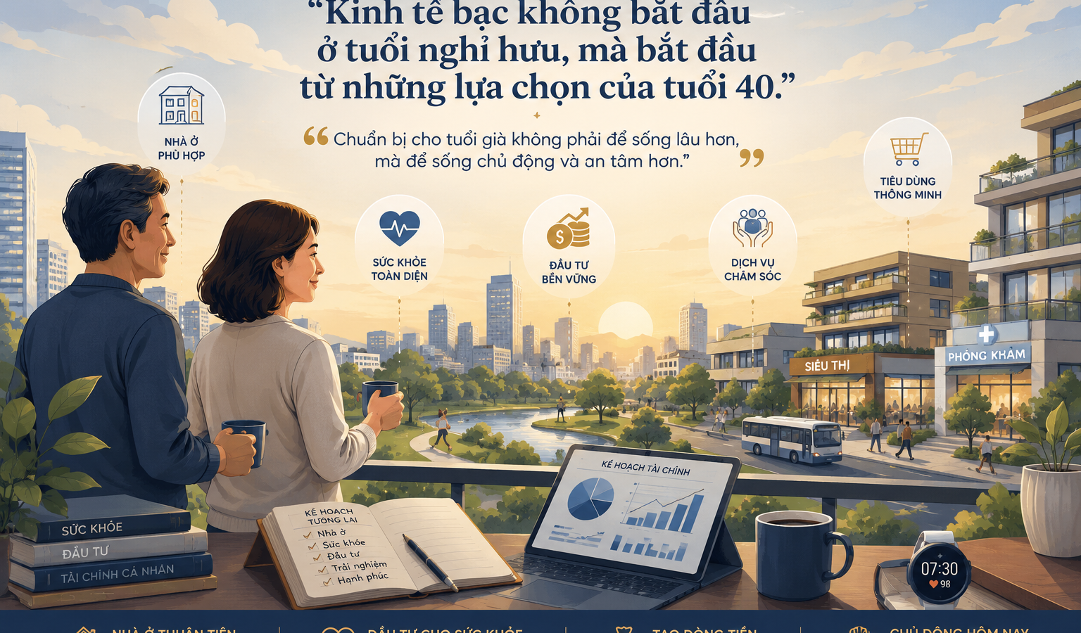 Mua nhà, đầu tư, chăm sóc sức khỏe: 5 xu hướng của kinh tế bạc mà người 40+ nên biết từ bây giờ - Ảnh 1.