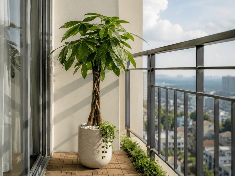 5 loại cây phù hợp đặt ở ban công chung cư nhỏ
