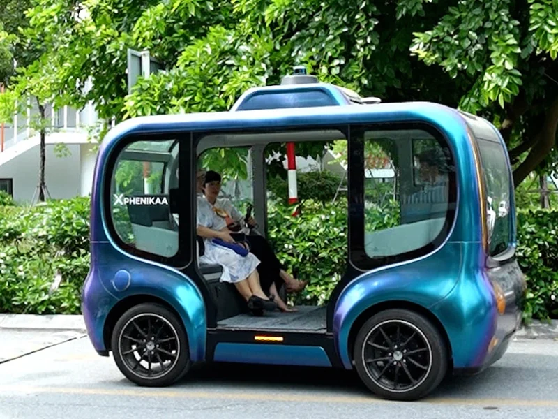 Hà Nội thử nghiệm xe buýt tự hành, robotaxi
