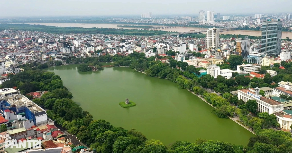 Hiện trạng 66ha quanh hồ Hoàn Kiếm dự kiến chỉnh trang với tầm nhìn 100 năm